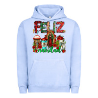 Pigment Grape Ice feliz navidad lady of Guadalupe christmas coffee Urban Hoodie - Jasminsmagicworld