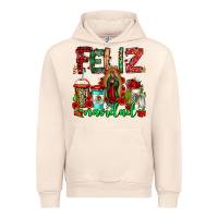 Sandshell feliz navidad lady of Guadalupe christmas coffee Urban Hoodie - Jasminsmagicworld