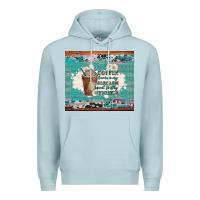 Blue Mist iced coffee because my sarcasm need to stay hydrated Premium Hoodie - Artiststas