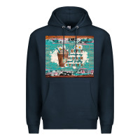 Iced Coffee Because My Sarcasm Need To Stay Hydrated Premium Hoodie | Teevron