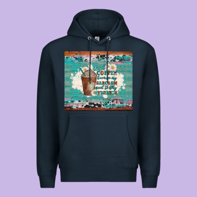 Iced Coffee Because My Sarcasm Need To Stay Hydrated Premium Hoodie Designed By Artiststas
