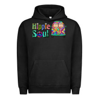 Pigment Black hippie soul caravan Urban Hoodie - BarkalooDesign