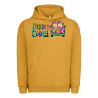 Pigment Peanut Butter hippie soul caravan Urban Hoodie - BarkalooDesign