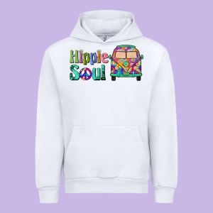 Hippie Soul Caravan Urban Hoodie Designed By Barkaloodesign