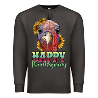 Smoke happy thanksgiving turkey Premium Sweatshirt - RanaPortraitStore