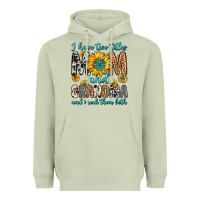Matcha i have two titles mom and grandma and i rock them Heavyweight Hoodie - Zillion Design Studio