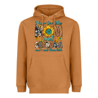 Meerkat i have two titles mom and grandma and i rock them Heavyweight Hoodie - Zillion Design Studio