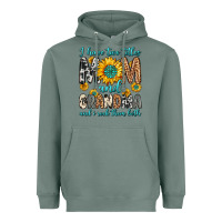 Sage i have two titles mom and grandma and i rock them Heavyweight Hoodie - Zillion Design Studio