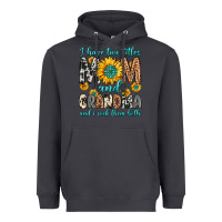 Smoke i have two titles mom and grandma and i rock them Heavyweight Hoodie - Zillion Design Studio
