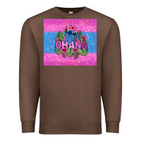Chestnut ohana stitch Premium Sweatshirt - Zillion Design Studio