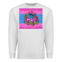 Oatmeal Heather ohana stitch Premium Sweatshirt - Zillion Design Studio