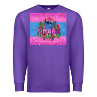 Purple ohana stitch Premium Sweatshirt - Zillion Design Studio