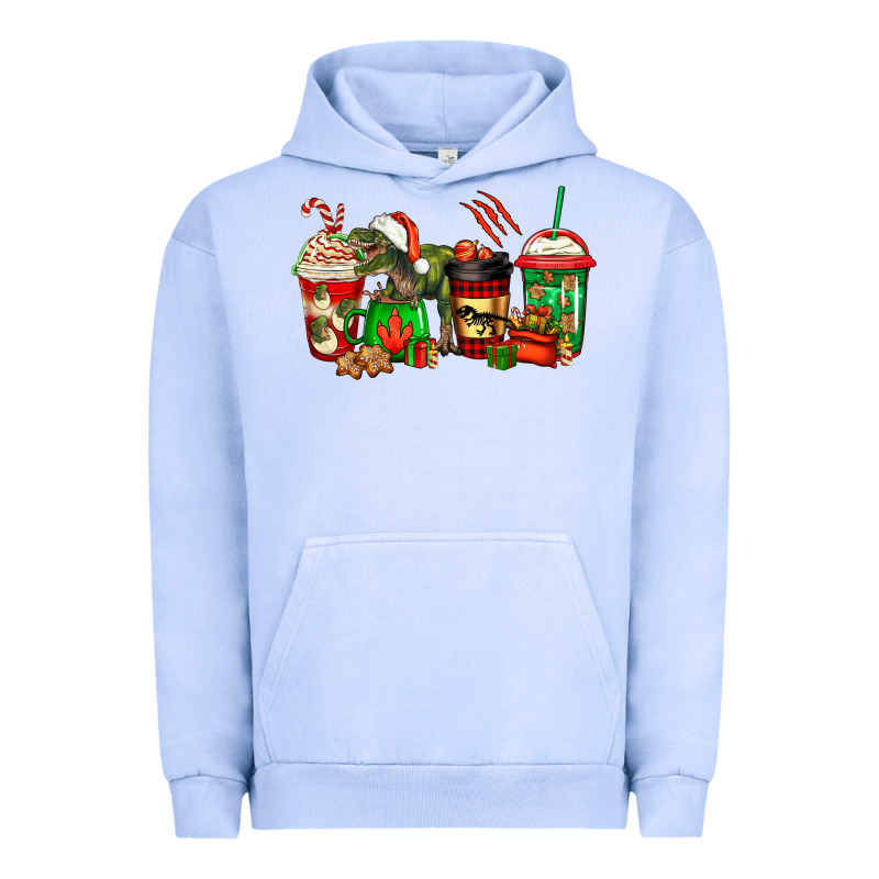 Trex Coffee Cups Urban Hoodie by Jasminsmagicworld | Teevron