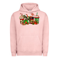 Pigment Salmon trex coffee cups Urban Hoodie - Jasminsmagicworld