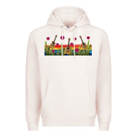 Pale Pink mexican sombrero guitar libbey glass Premium Hoodie - BundleAndBundleShop