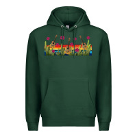 Sports Green mexican sombrero guitar libbey glass Premium Hoodie - BundleAndBundleShop