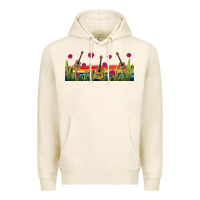 Tofu mexican sombrero guitar libbey glass Premium Hoodie - BundleAndBundleShop