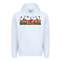 White mexican sombrero guitar libbey glass Premium Hoodie - BundleAndBundleShop