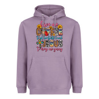 Lavender give me coffee to get me started and jesus to keep Heavyweight Hoodie - Zillion Design Studio