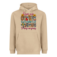 Mushroom give me coffee to get me started and jesus to keep Heavyweight Hoodie - Zillion Design Studio