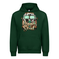 Forest Green hippie soul caravan Urban Hoodie - BarkalooDesign