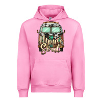 Fuchsia Pink hippie soul caravan Urban Hoodie - BarkalooDesign
