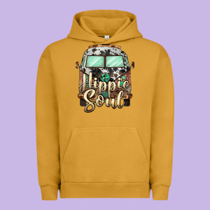 Hippie Soul Caravan Urban Hoodie Designed By Barkaloodesign