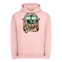 Pigment Salmon hippie soul caravan Urban Hoodie - BarkalooDesign