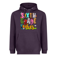 Plum sixth grade vibes Heavyweight Hoodie - texasbilliewilder