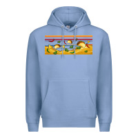 Colony Blue taco and nachos libbey glass Premium Hoodie - BundleAndBundleShop