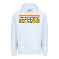 White taco and nachos libbey glass Premium Hoodie - BundleAndBundleShop