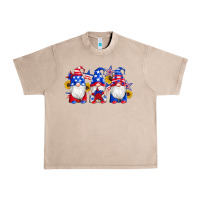French Oak american flag gnomes sunflowers star Urban Heavy Tee - Artiststas