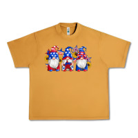 Peanut Butter american flag gnomes sunflowers star Urban Heavy Tee - Artiststas