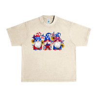 Sandshell american flag gnomes sunflowers star Urban Heavy Tee - Artiststas