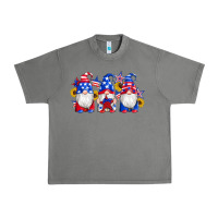 Tornado american flag gnomes sunflowers star Urban Heavy Tee - Artiststas