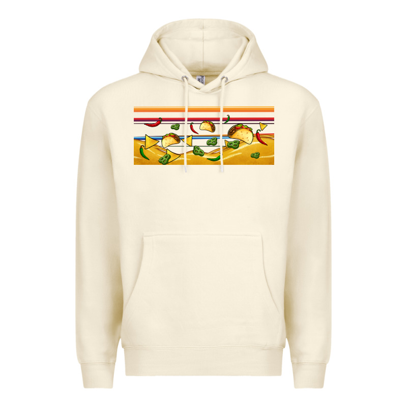 Taco And Nachos Libbey Glass Premium Hoodie by BundleAndBundleShop | Teevron