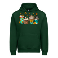 Forest Green sloth coffee cups Urban Hoodie - Jasminsmagicworld