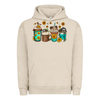 Pigment French Oak sloth coffee cups Urban Hoodie - Jasminsmagicworld