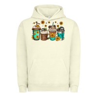 Pigment Pistachio sloth coffee cups Urban Hoodie - Jasminsmagicworld