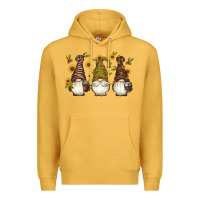 Mustard coffee gnomes Premium Hoodie - Artiststas
