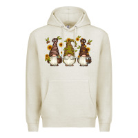 Oatmeal Heather coffee gnomes Premium Hoodie - Artiststas