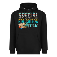 Black special education crew Heavyweight Hoodie - texasbilliewilder