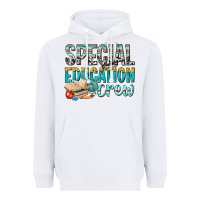 White special education crew Heavyweight Hoodie - texasbilliewilder