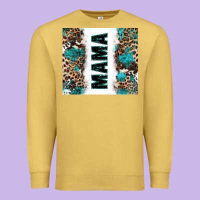 Western Mama Premium Sweatshirt Designed By Zillion Design Studio