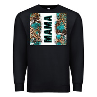 Black western mama Premium Sweatshirt - Zillion Design Studio