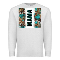 Oatmeal Heather western mama Premium Sweatshirt - Zillion Design Studio
