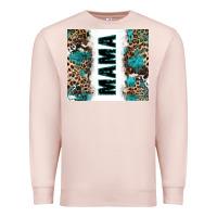 Pale Pink western mama Premium Sweatshirt - Zillion Design Studio