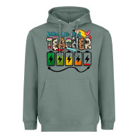 Sage battery life of a teacher Heavyweight Hoodie - Zillion Design Studio