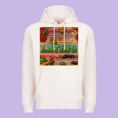 Latino Seamless Pattern Premium Hoodie Designed By Bundleandbundleshop