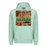 Seafoam latino seamless pattern Premium Hoodie - BundleAndBundleShop